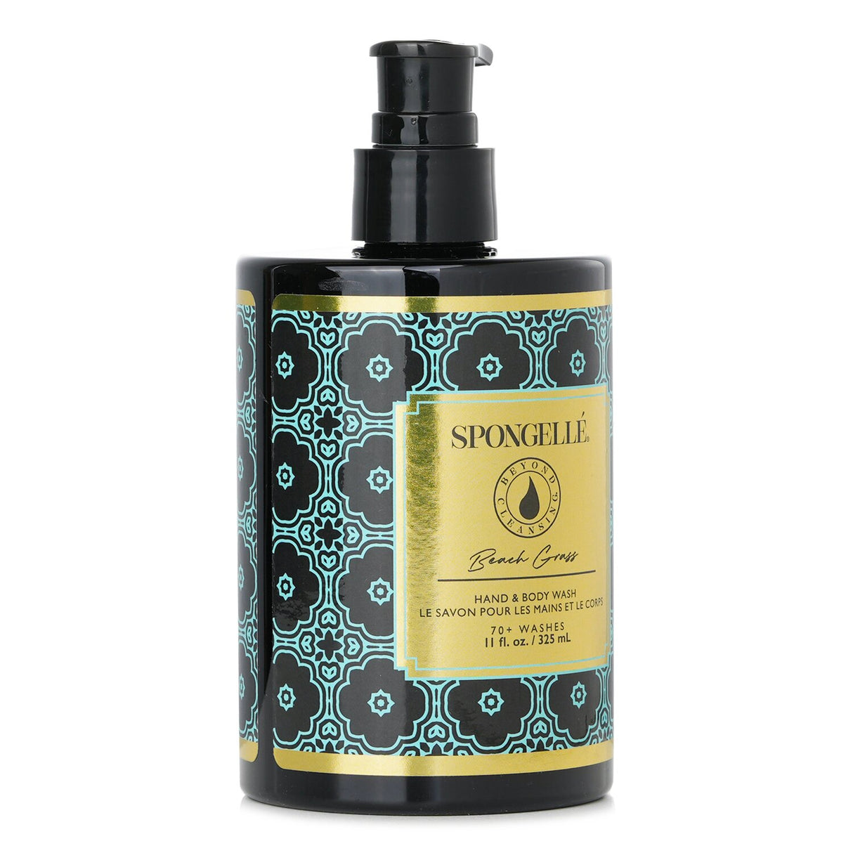 Spongelle Beach Grass Hand & Body Wash with creamy texture, natural botanicals for soft, radiant skin and a beachy scent.