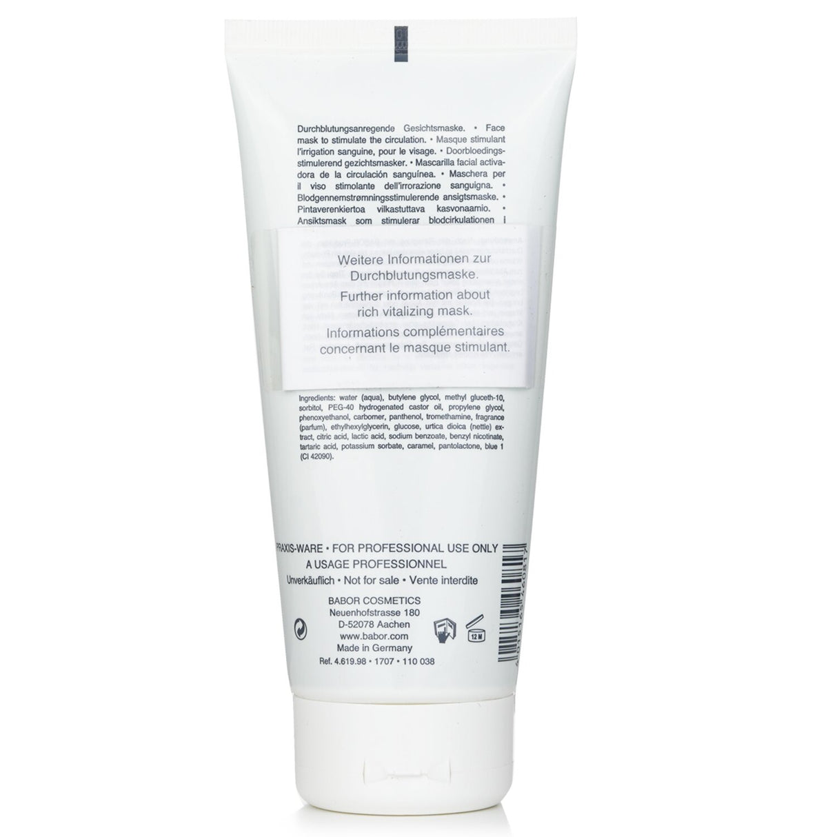 Babor - CP Rich Vitalizing Mask - 200ml/16oz