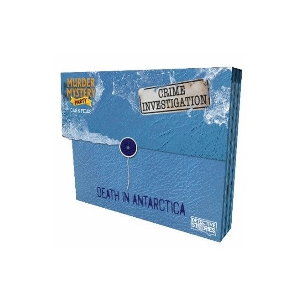 Murder Mystery Party Case Files - Death In Antarctica - Board Game