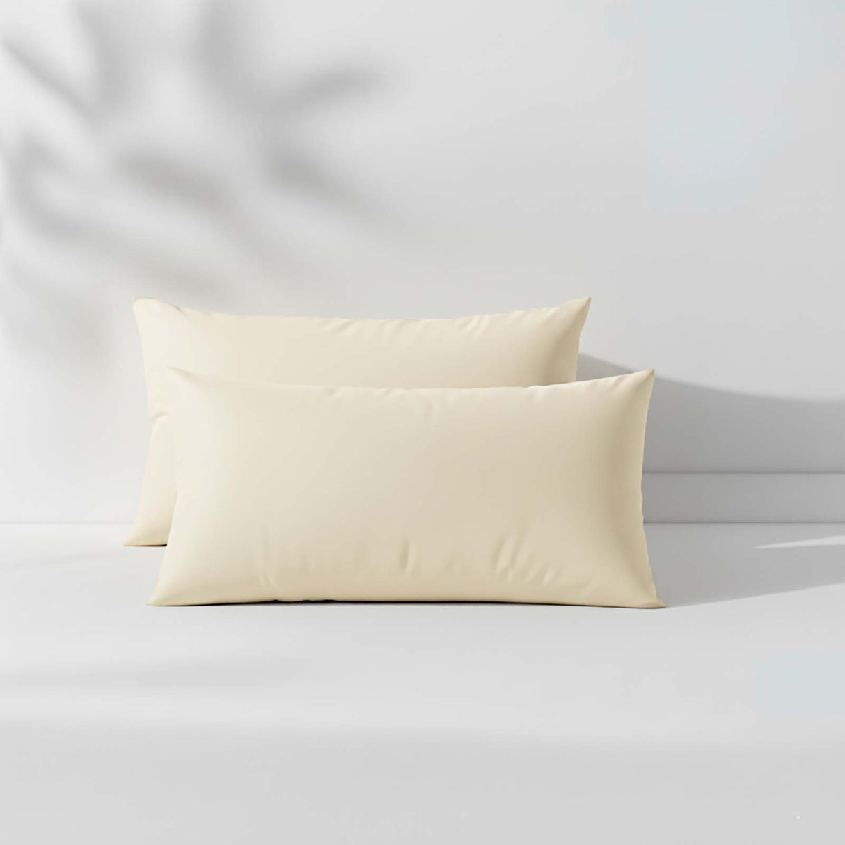 400 Thread Count Egyptian Cotton Fitted & Pillow Case Deep King Vanilla