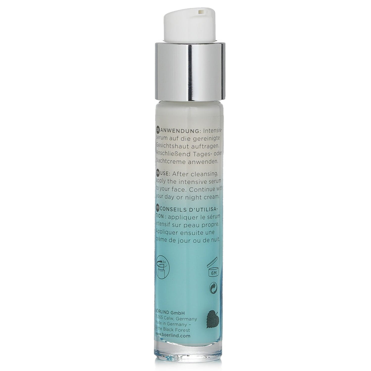 Hydro Booster Intensive Serum by Annemarie Borlind; 15ml vegan serum for hydrating and revitalizing dehydrated skin.