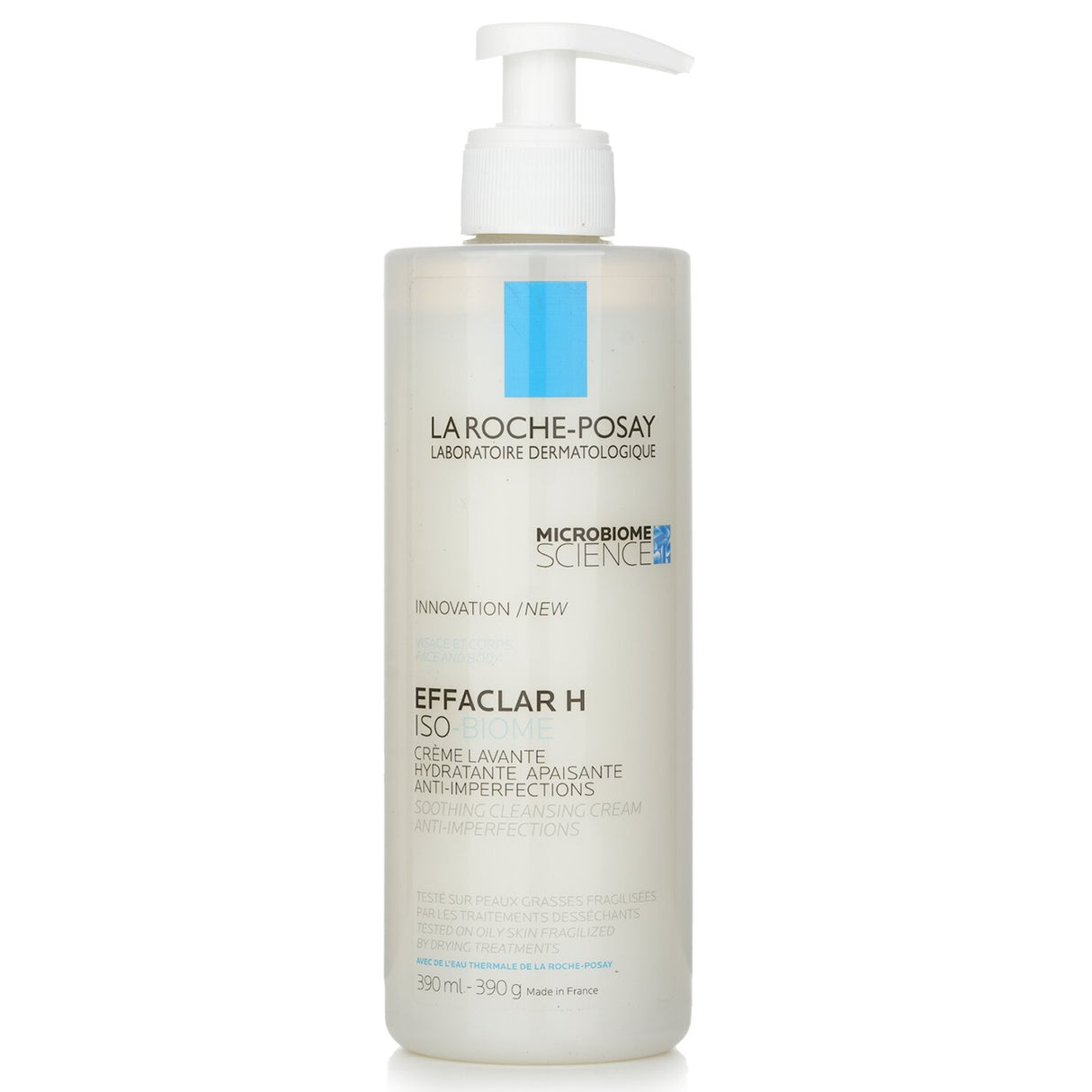 La Roche Posay - Effaclar H Iso Biome Soothing Cleansing Cream - 390ml