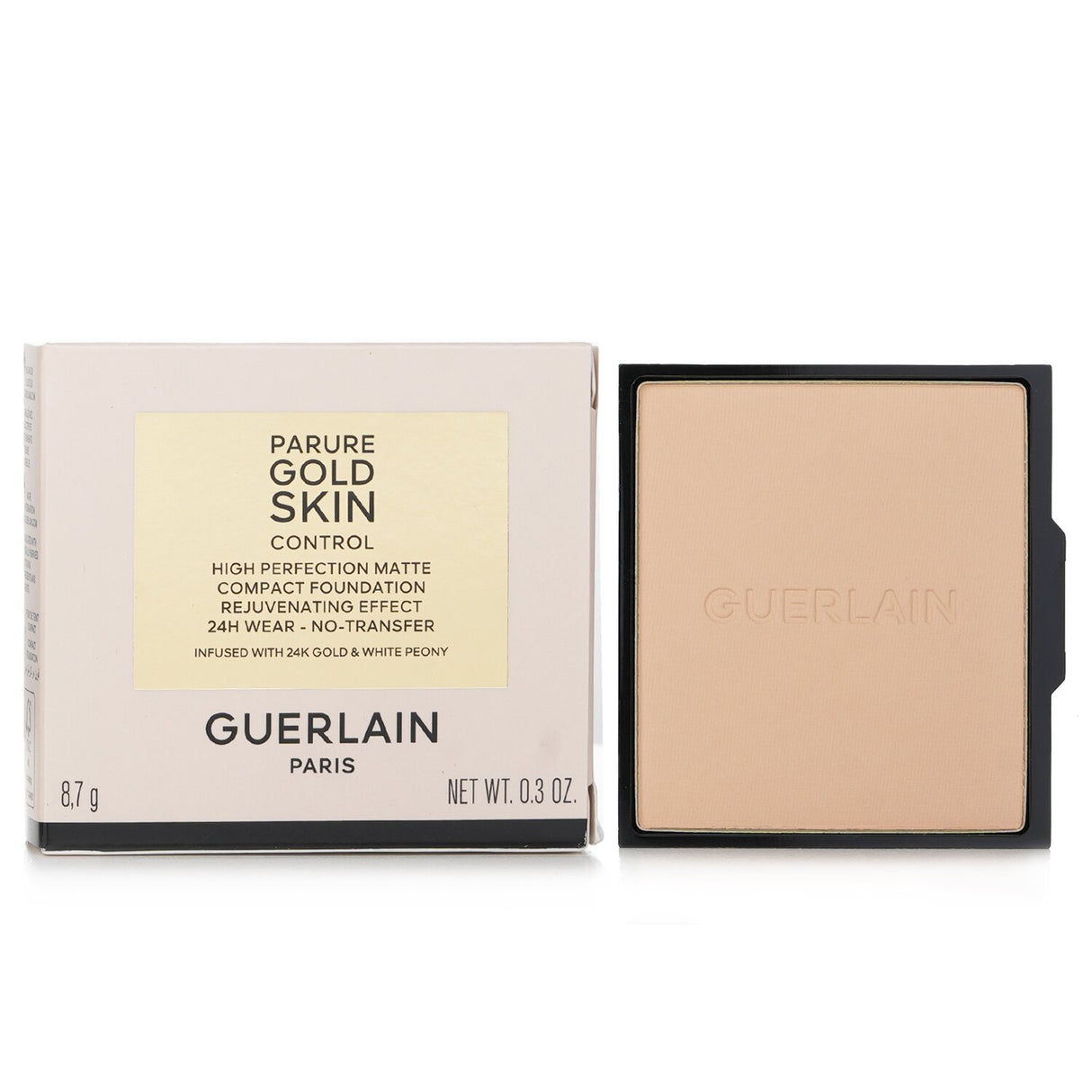 Guerlain Parure Gold Skin Control High Perfection Matte Compact Foundation Refil