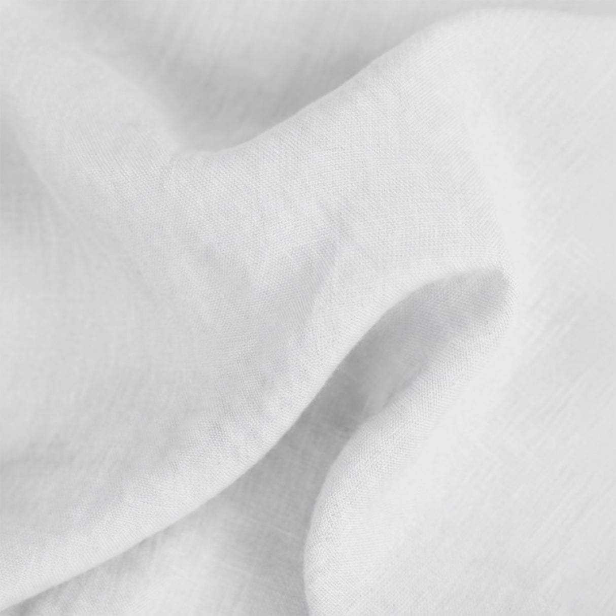 Renee Taylor Washed Linen Cotton Quilt Cover Set Queen White
