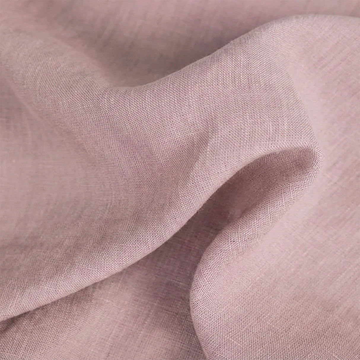 Renee Taylor Washed Linen Cotton Quilt Cover Set Double Woodrose