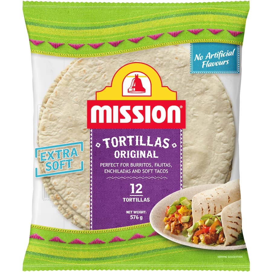Mission Burrito Tortillas 12pack