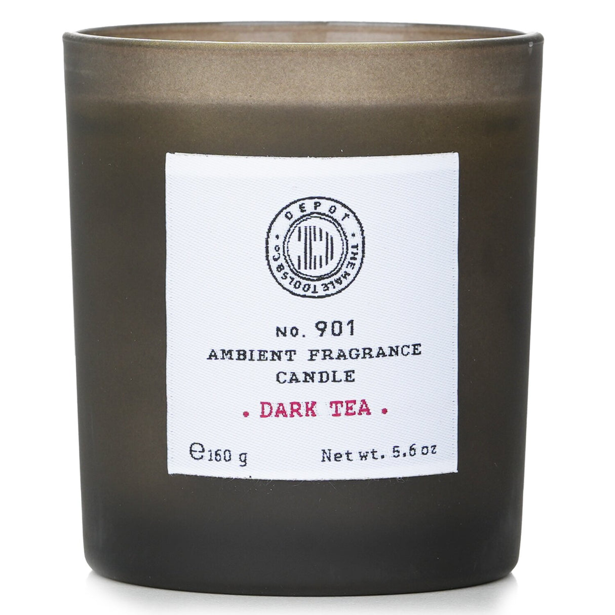 Elegant dark tea scented candle, 160g, hand-poured, eco-friendly, perfect for enhancing ambiance and relaxation.