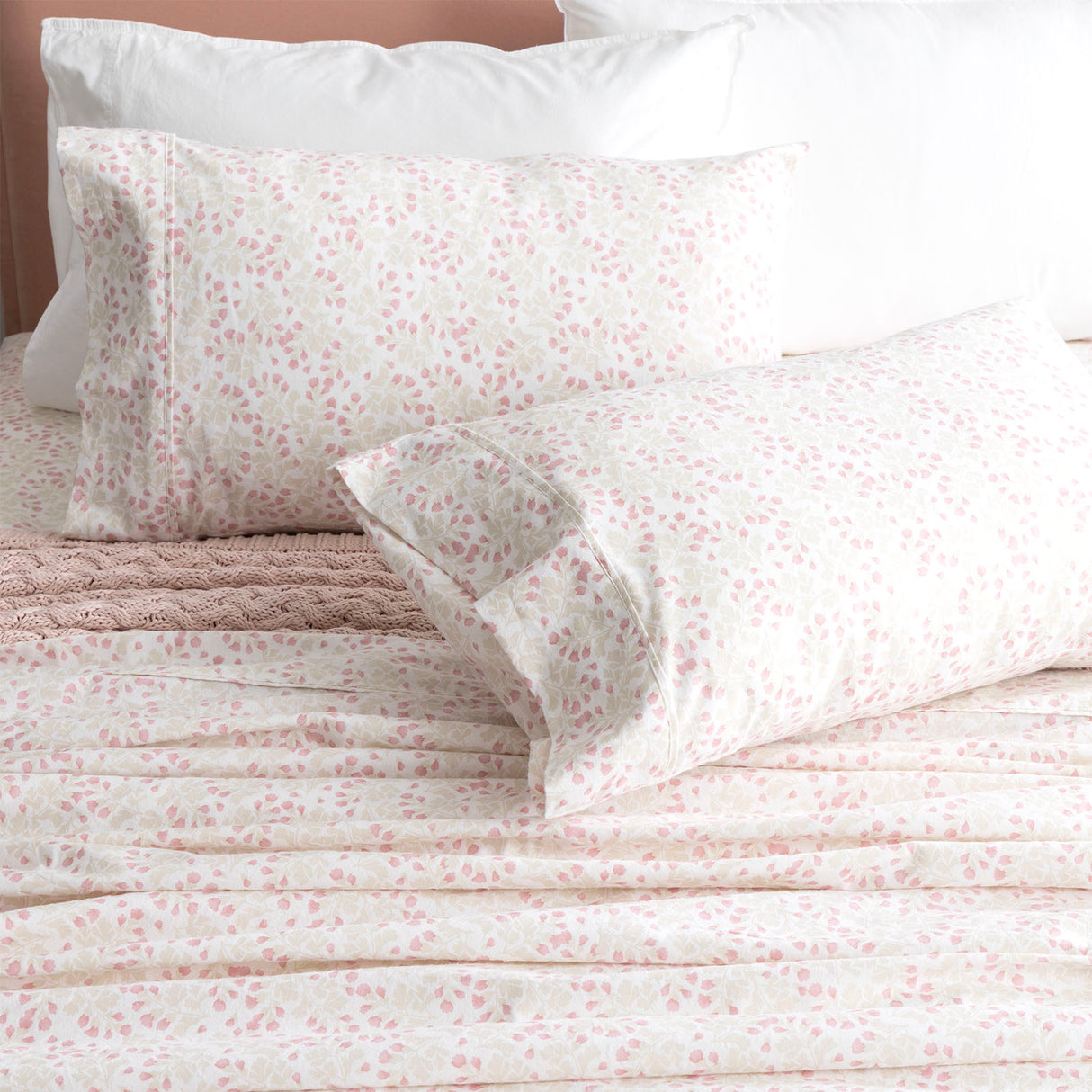 Park Avenue 175 GSM Egyptian Cotton Flannelette Sheet Set King Single Bloomsbury