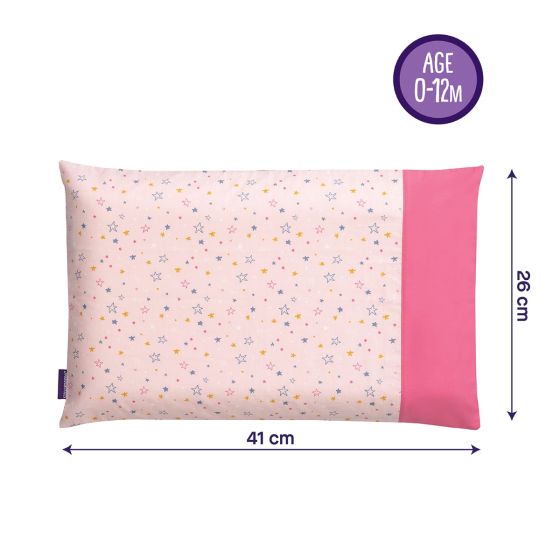 Clevafoam Baby Pillow Case - Pink - ClevaMama