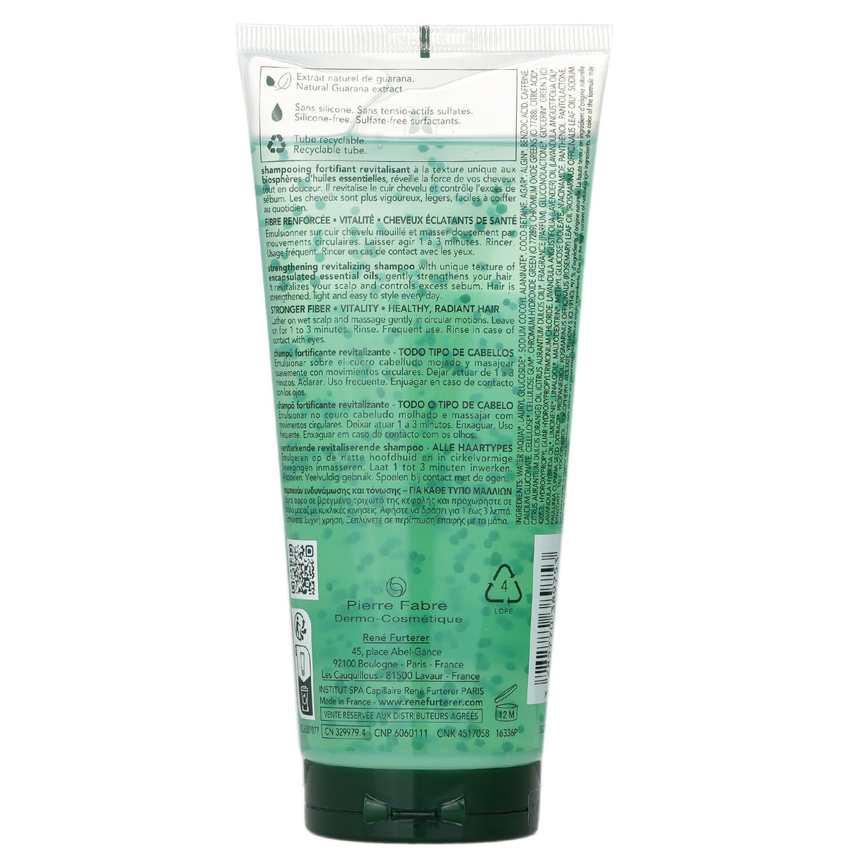 Rene Furterer - Forticea Revitalizing Shampoo (All Hair Types) - 200ml/6.7oz