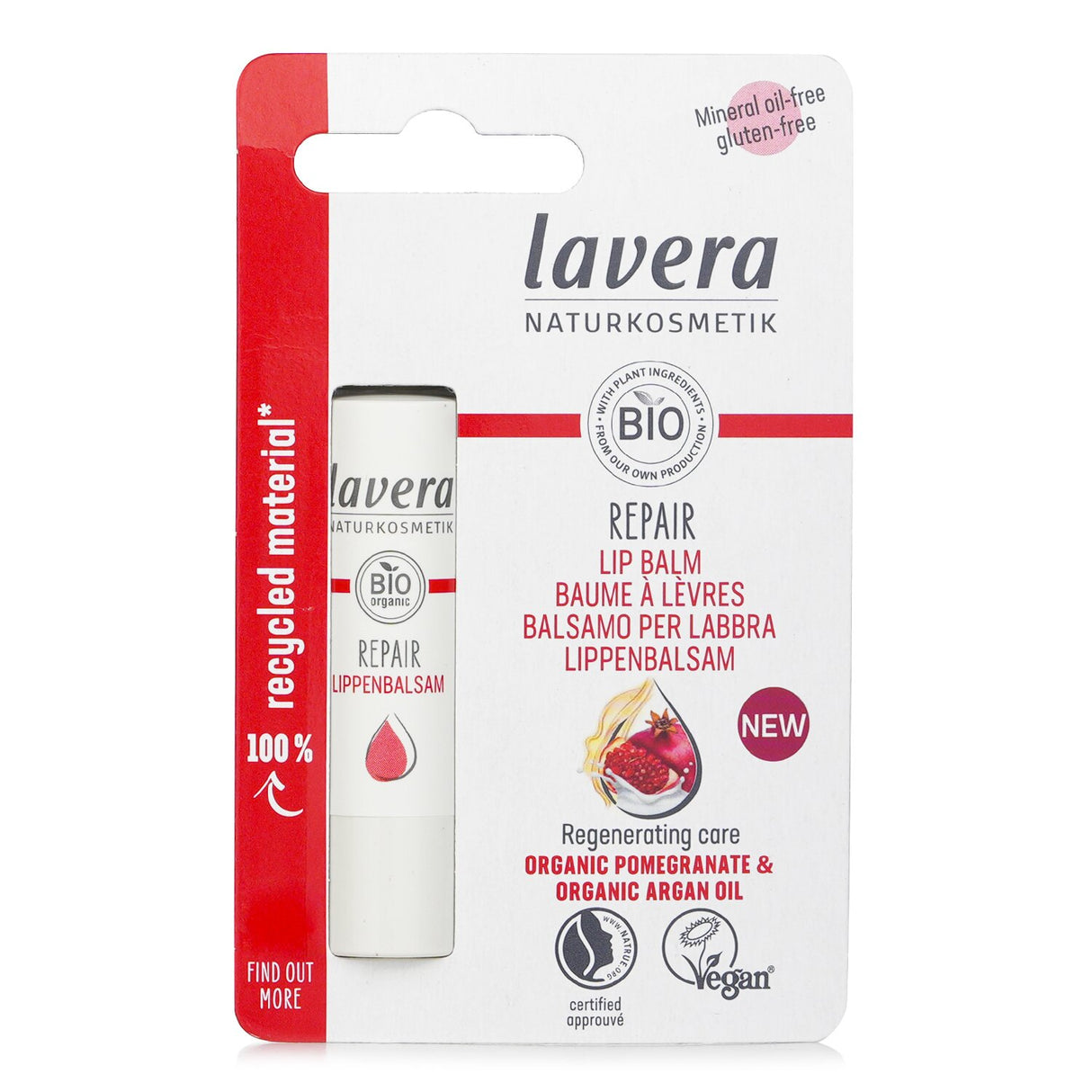 Lavera - Repair Lip Balm - 4.5g/0.1oz