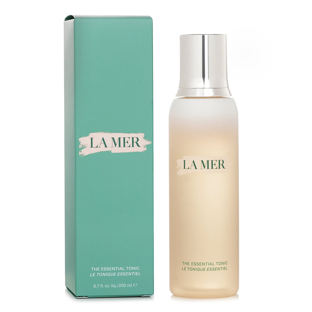 Luxury La Mer Essential Tonic in 200ml for revitalizing hydration and toning, suitable for all skin types.
