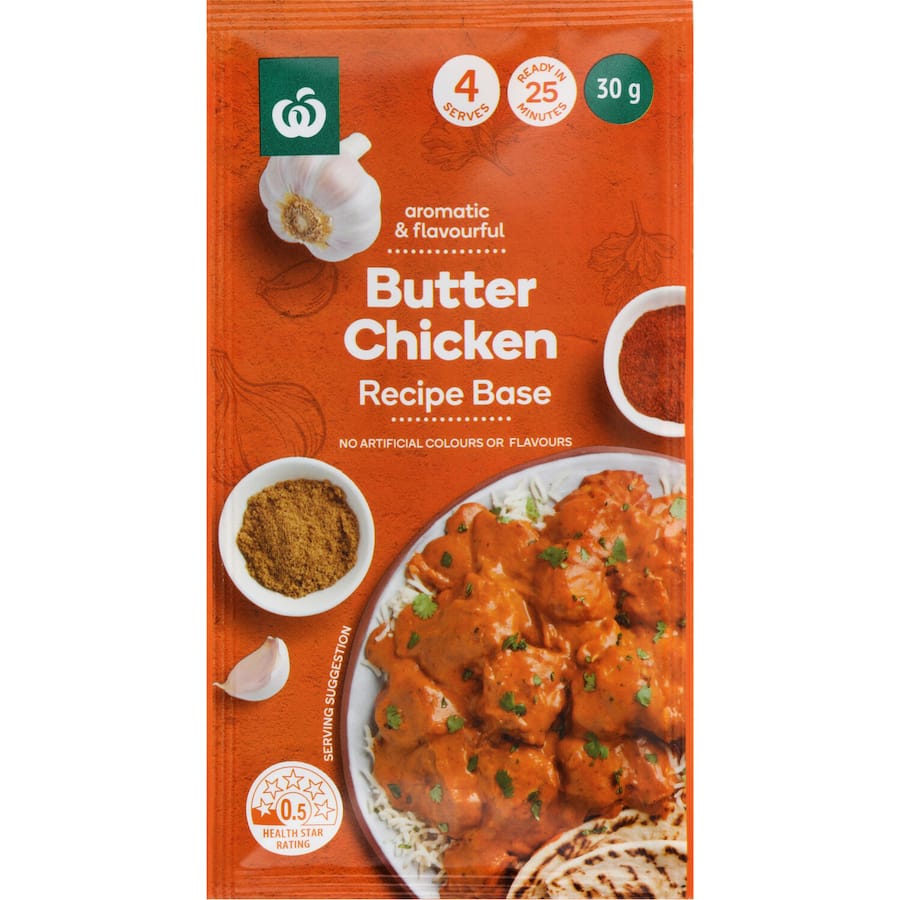 Woolworths Recipe Base Butter Chicken 30g