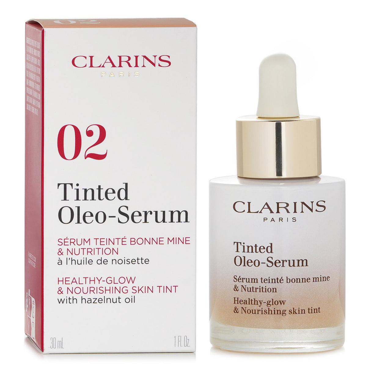 Clarins Tinted Oleo Serum Healthy Glow & Nourishing Tint Liquid Foundation 3