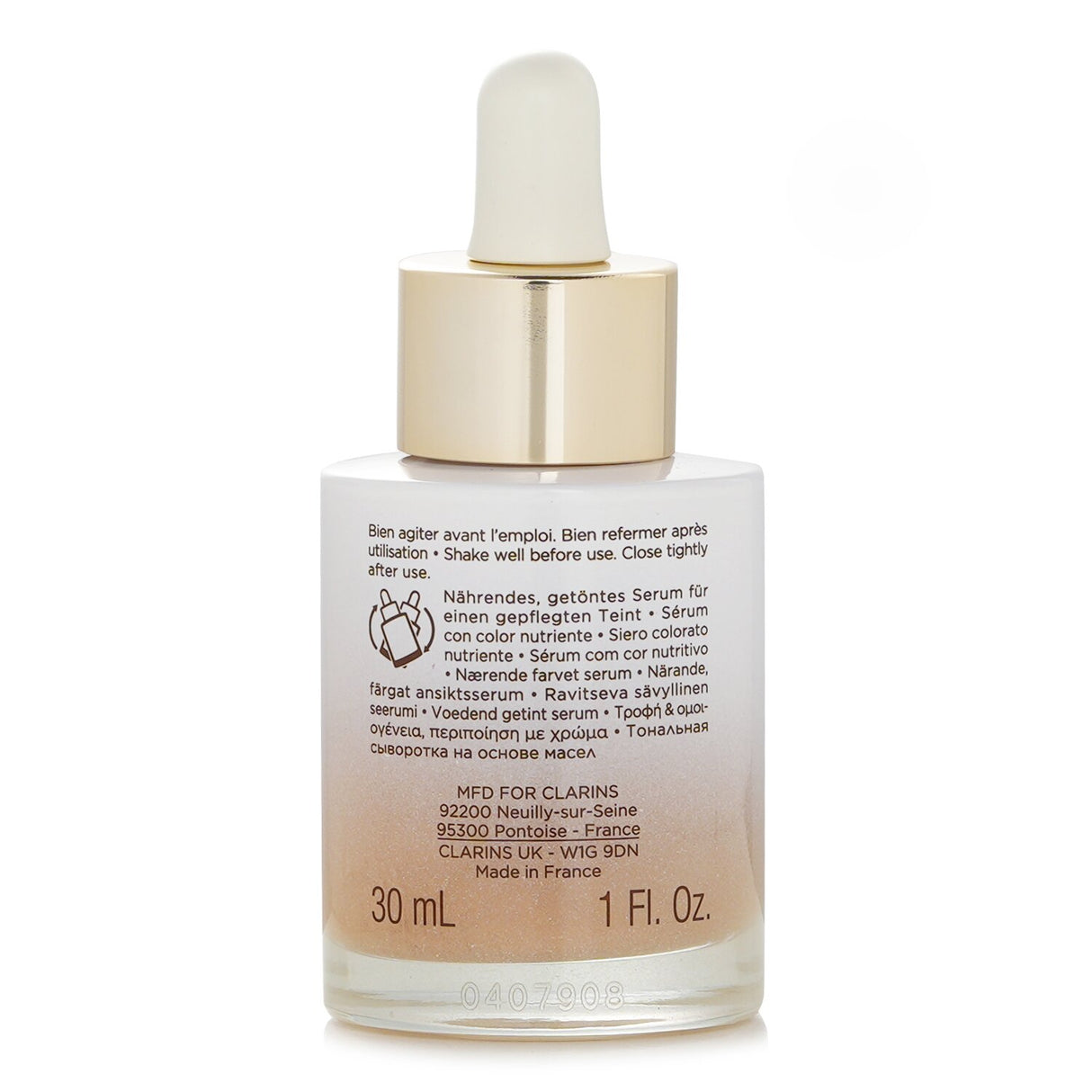 Clarins Tinted Oleo Serum Healthy Glow & Nourishing Tint Liquid Foundation 3