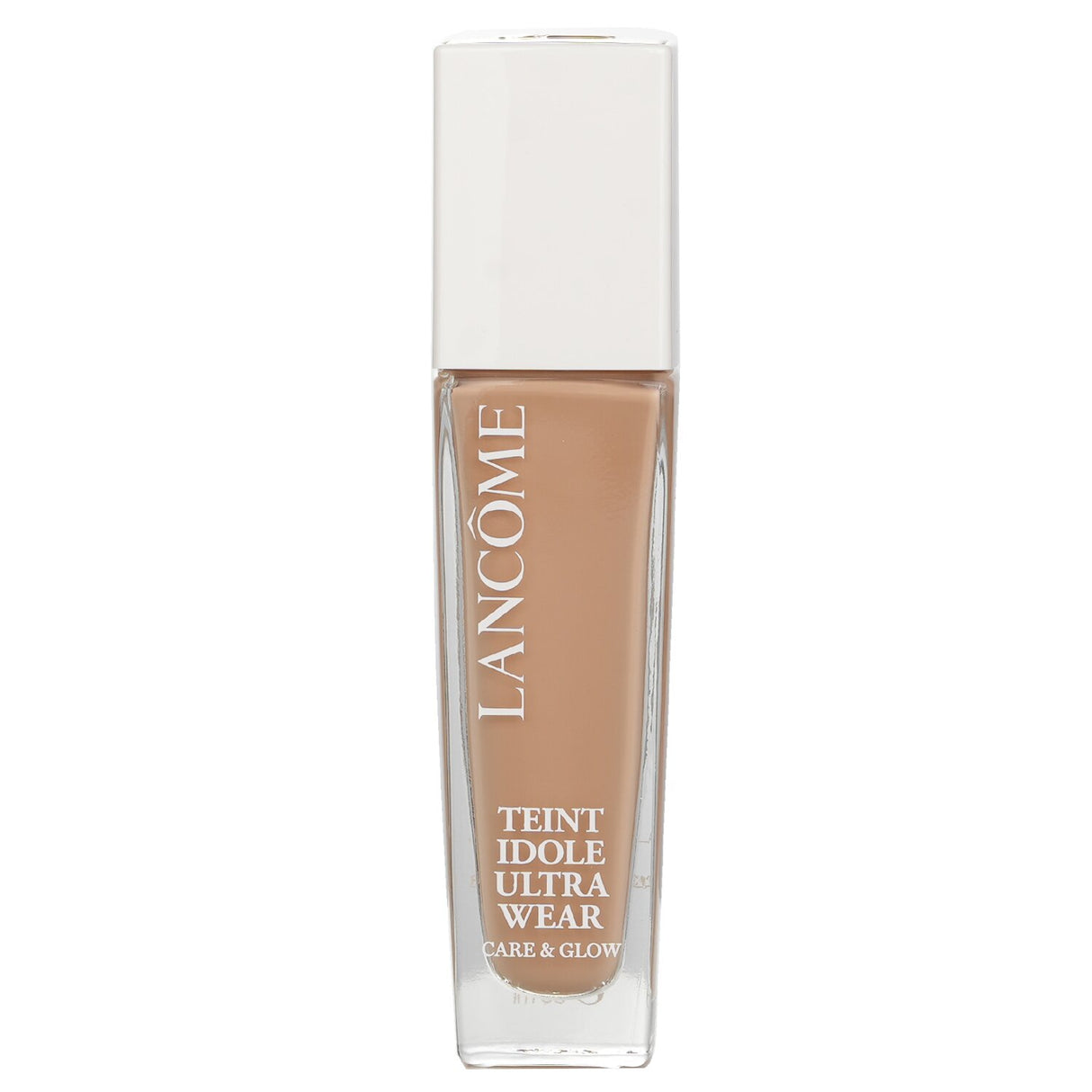 Lancôme Teint Idole Ultra Wear Care & Glow Foundation #305N in a 30ml bottle, offers medium coverage and a radiant finish with SPF 25.