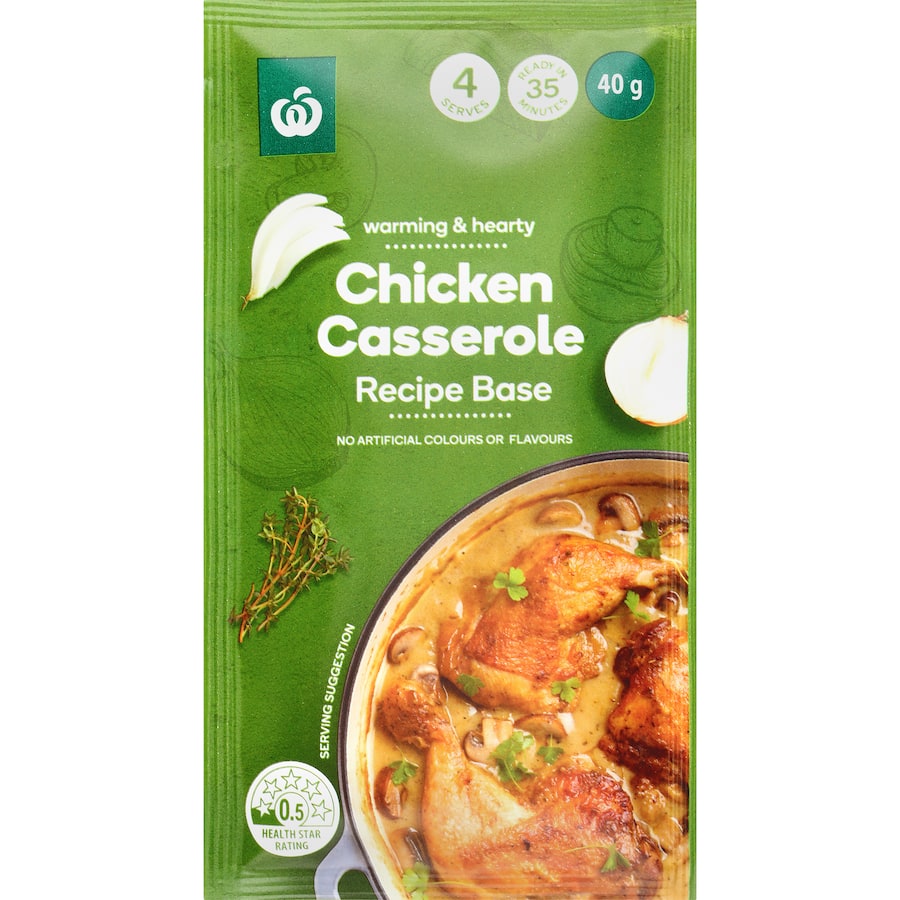 Woolworths Recipe Base Chicken Casserole 40g
