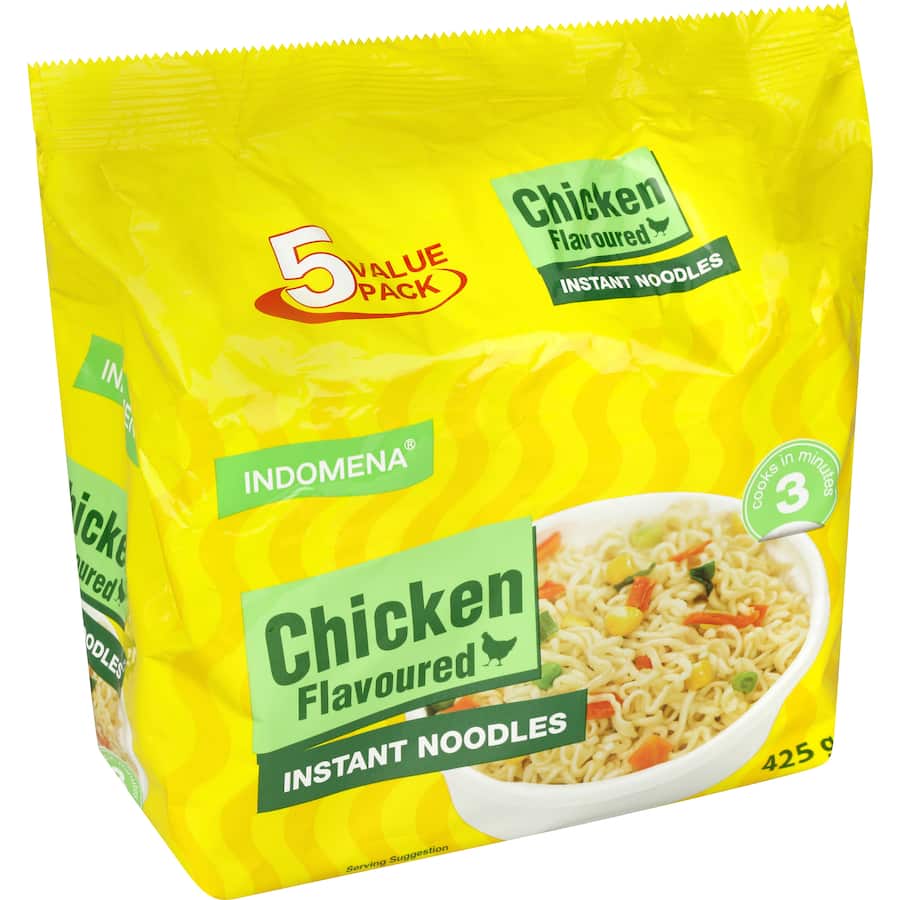 Indomena Instant Noodles Chicken Pack 5 x 85g