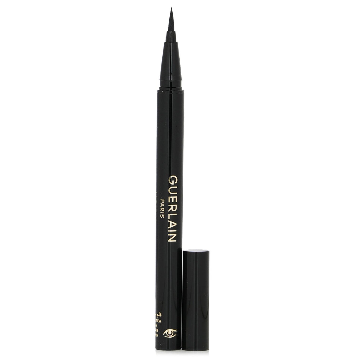 Guerlain Noir G The Graphic Liner in #01 Black, a high-precision waterproof eyeliner pen with a flexible tip for customizable lines.