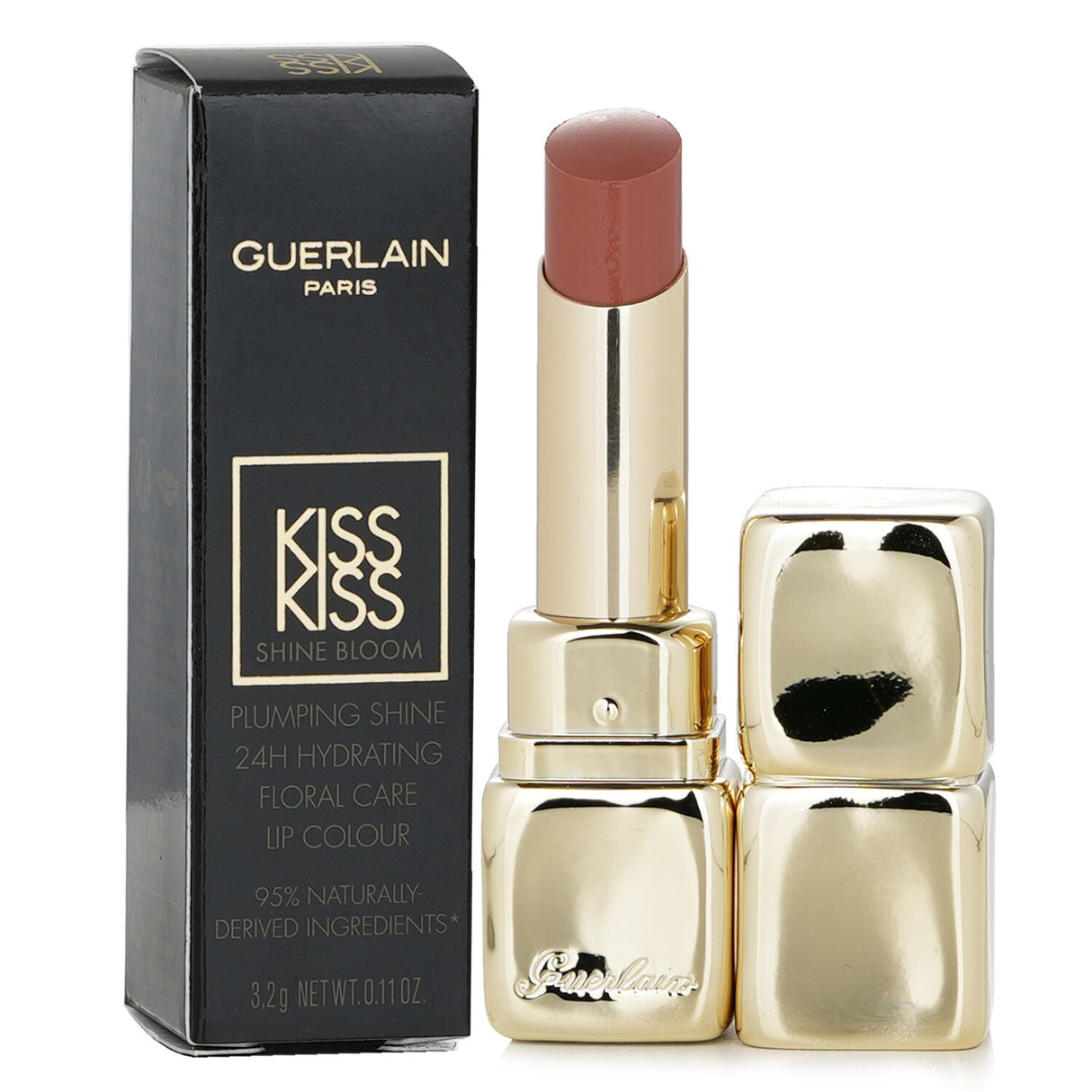 Guerlain - KissKiss Shine Bloom Lipstick - # 109 Lily Caress - 3.2g/0.11oz