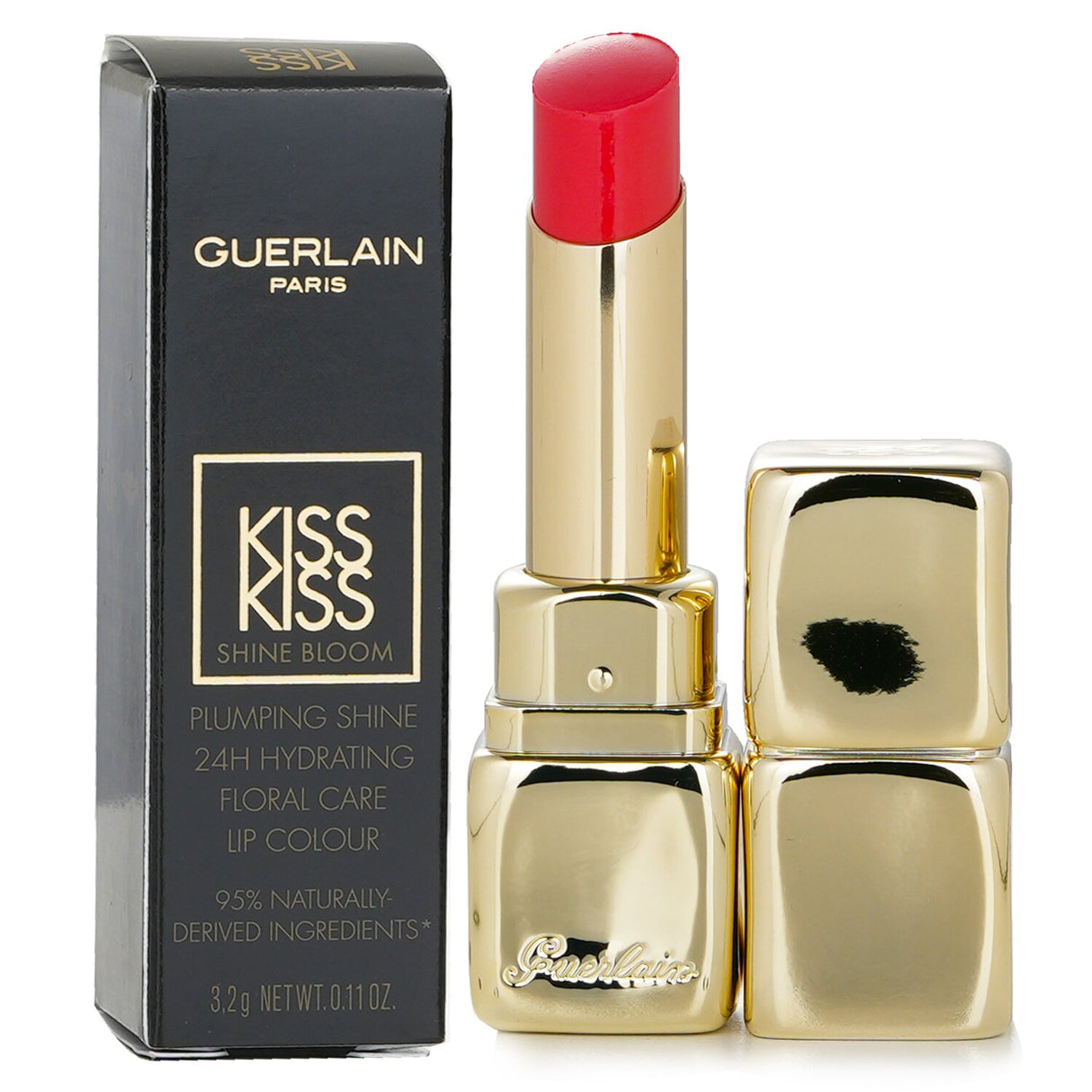 Guerlain - KissKiss Shine Bloom Lipstick - # 309 Fresh Coral - 3.2g/0.11oz