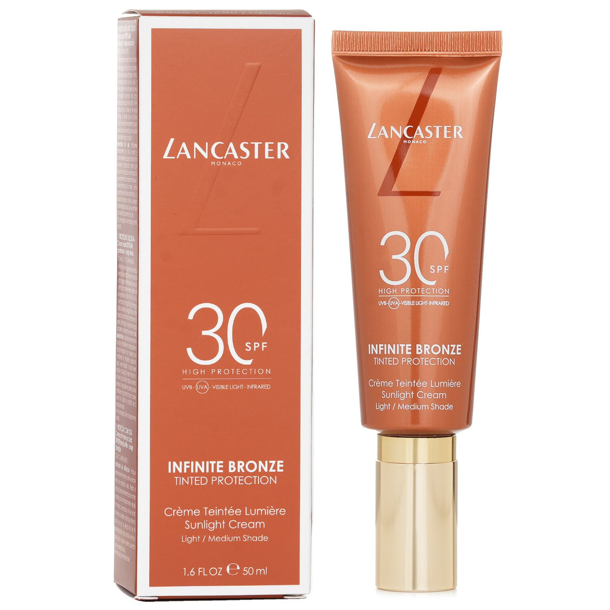 Lancaster - Infinite Bronze Sunlight Cream SPF 30 light/Medium Shade - 50ml/1.6