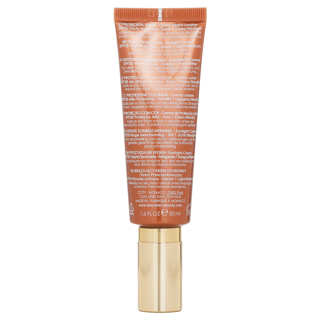 Lancaster - Infinite Bronze Sunlight Cream SPF 30 light/Medium Shade - 50ml/1.6