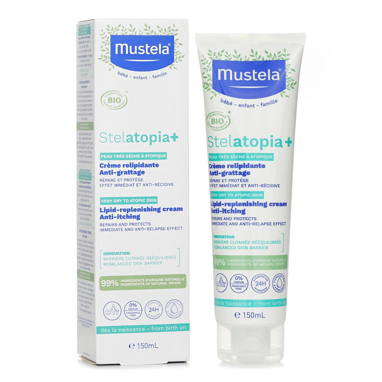 Mustela - Stelatopia+ Lipid Replenishing Cream - 150ml
