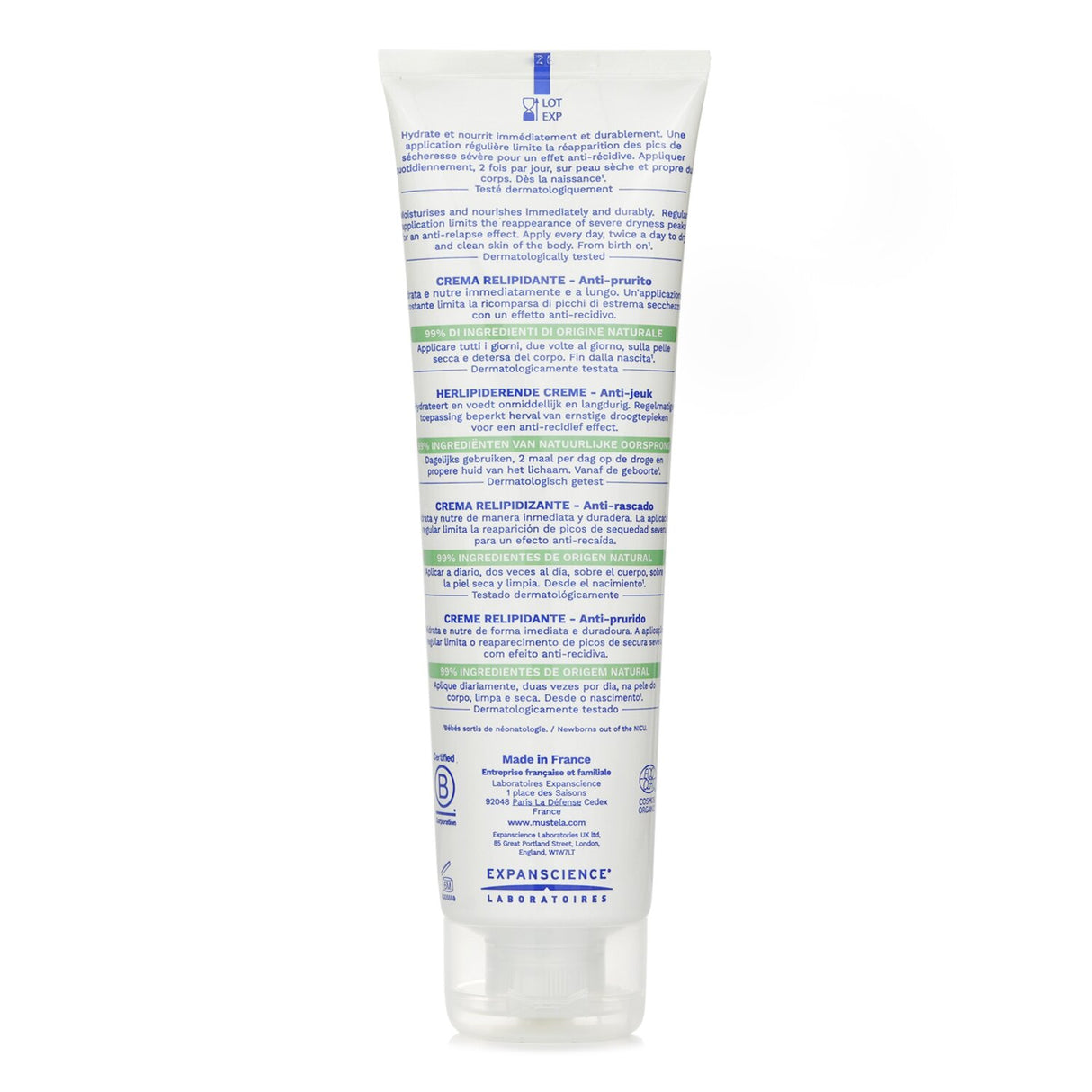 Mustela - Stelatopia+ Lipid Replenishing Cream - 150ml