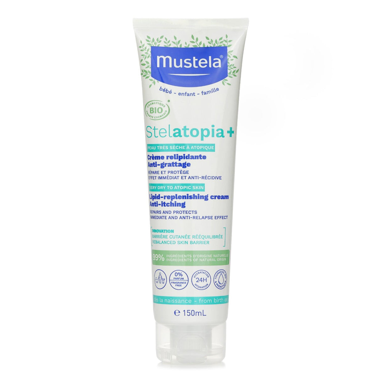 Mustela - Stelatopia+ Lipid Replenishing Cream - 150ml