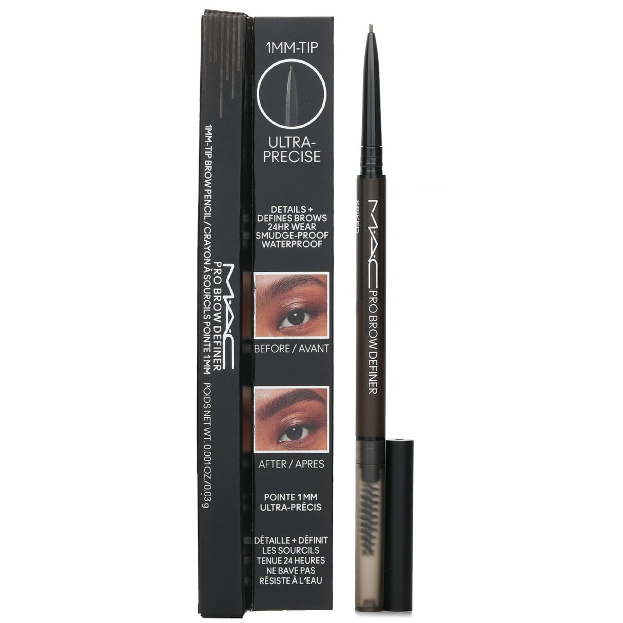 MAC - Pro Brow Definer 1MM Tip Brow Pencil - # Spiked - 0.03g