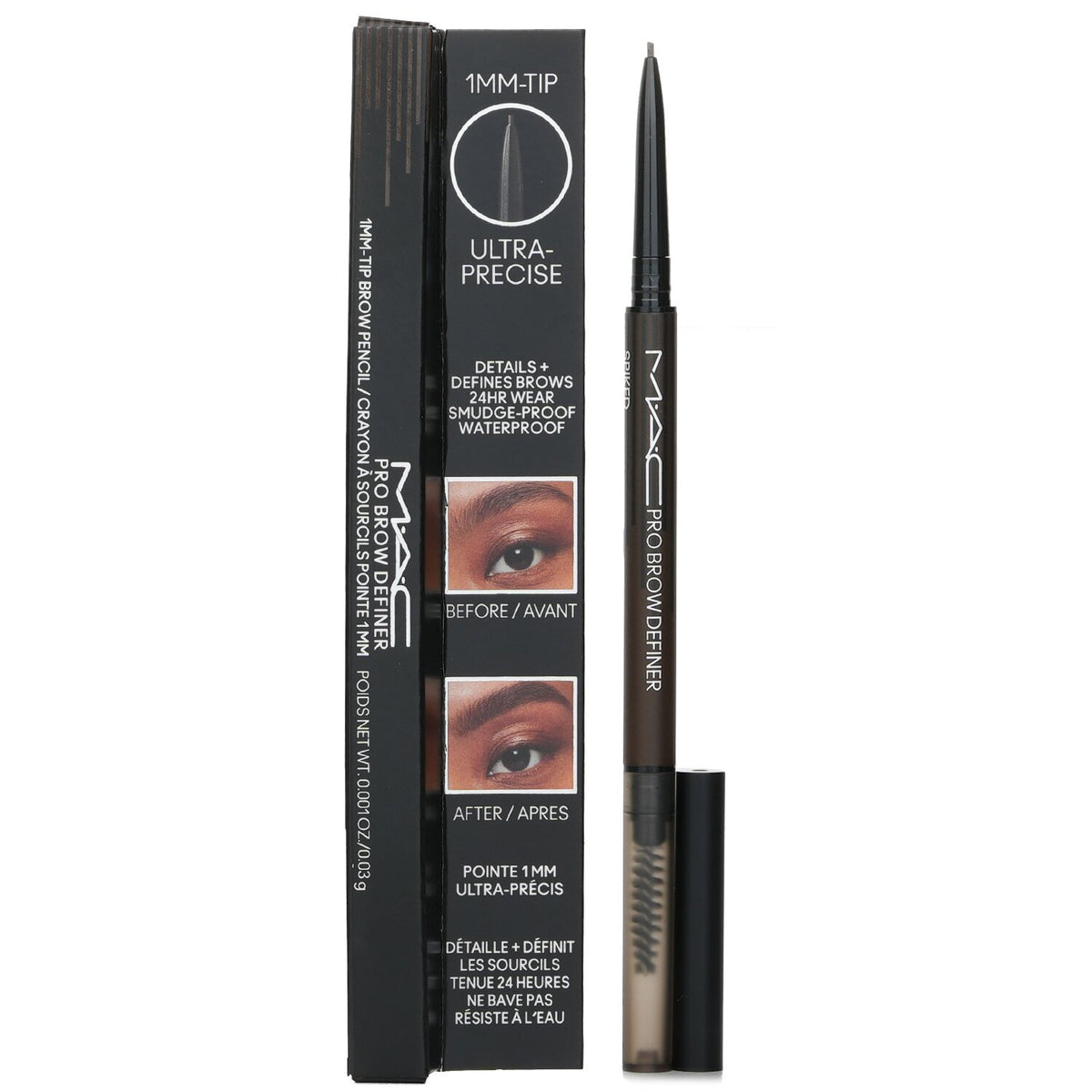 MAC - Pro Brow Definer 1MM Tip Brow Pencil - # Spiked - 0.03g