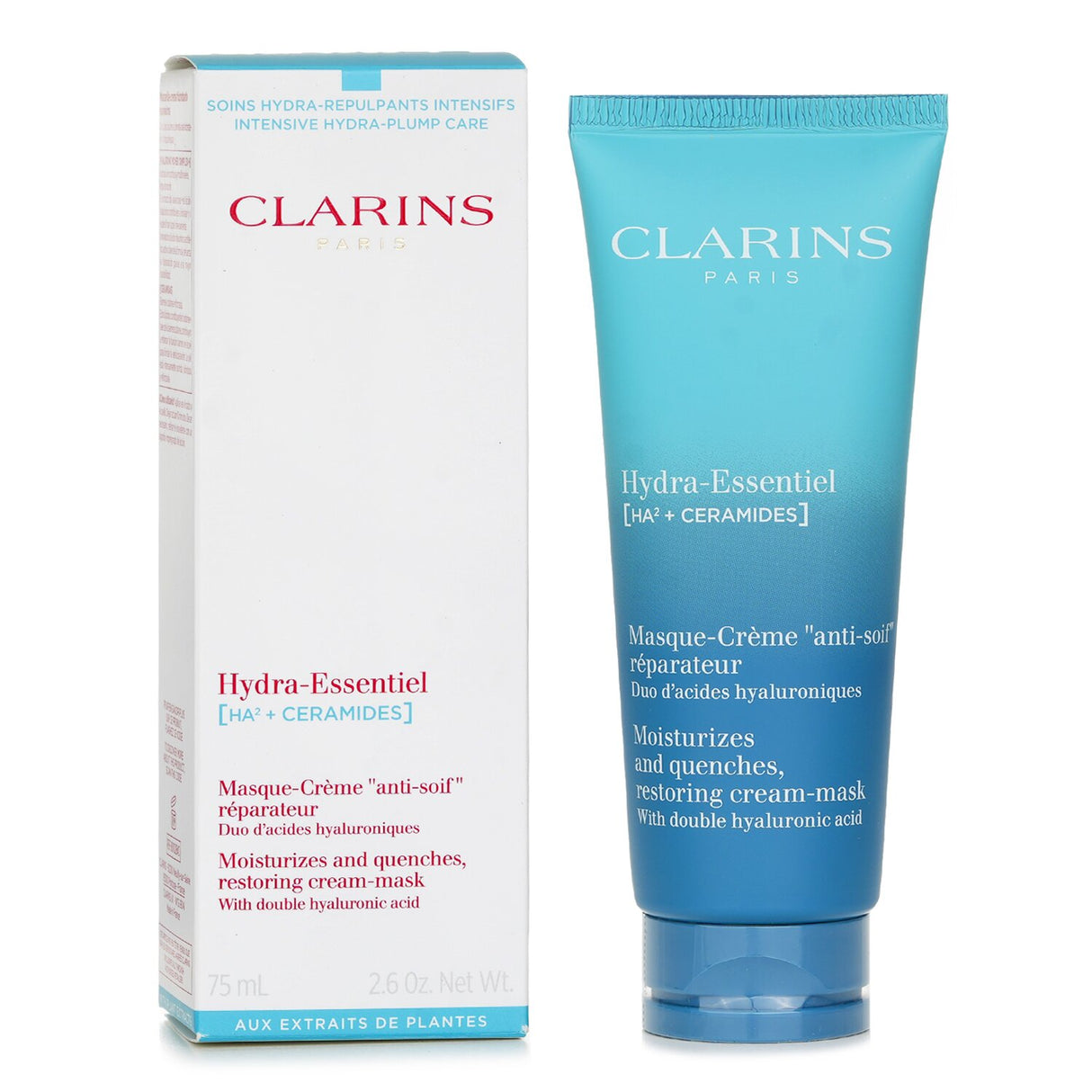 Clarins - Hydra Essentiel Moisturizes And Quenches Restoring Cream Mask - 75ml