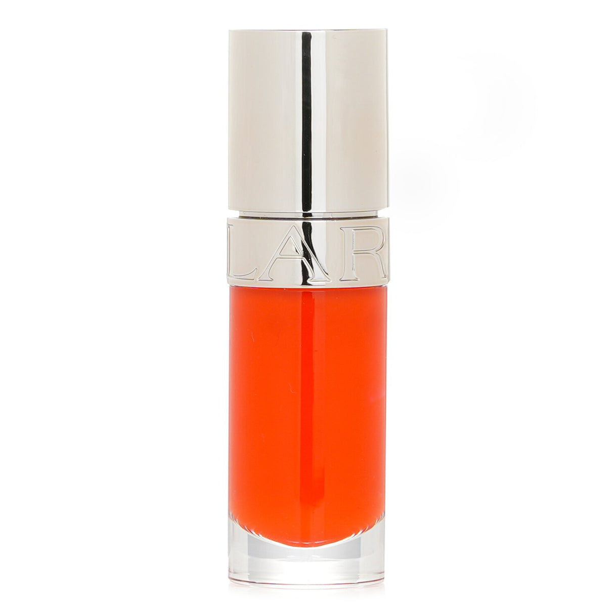 Clarins Lip Comfort Oil in Daring Orange, a hydrating blend with Sweetbriar Rose Oil for nourished, vibrant lips.
