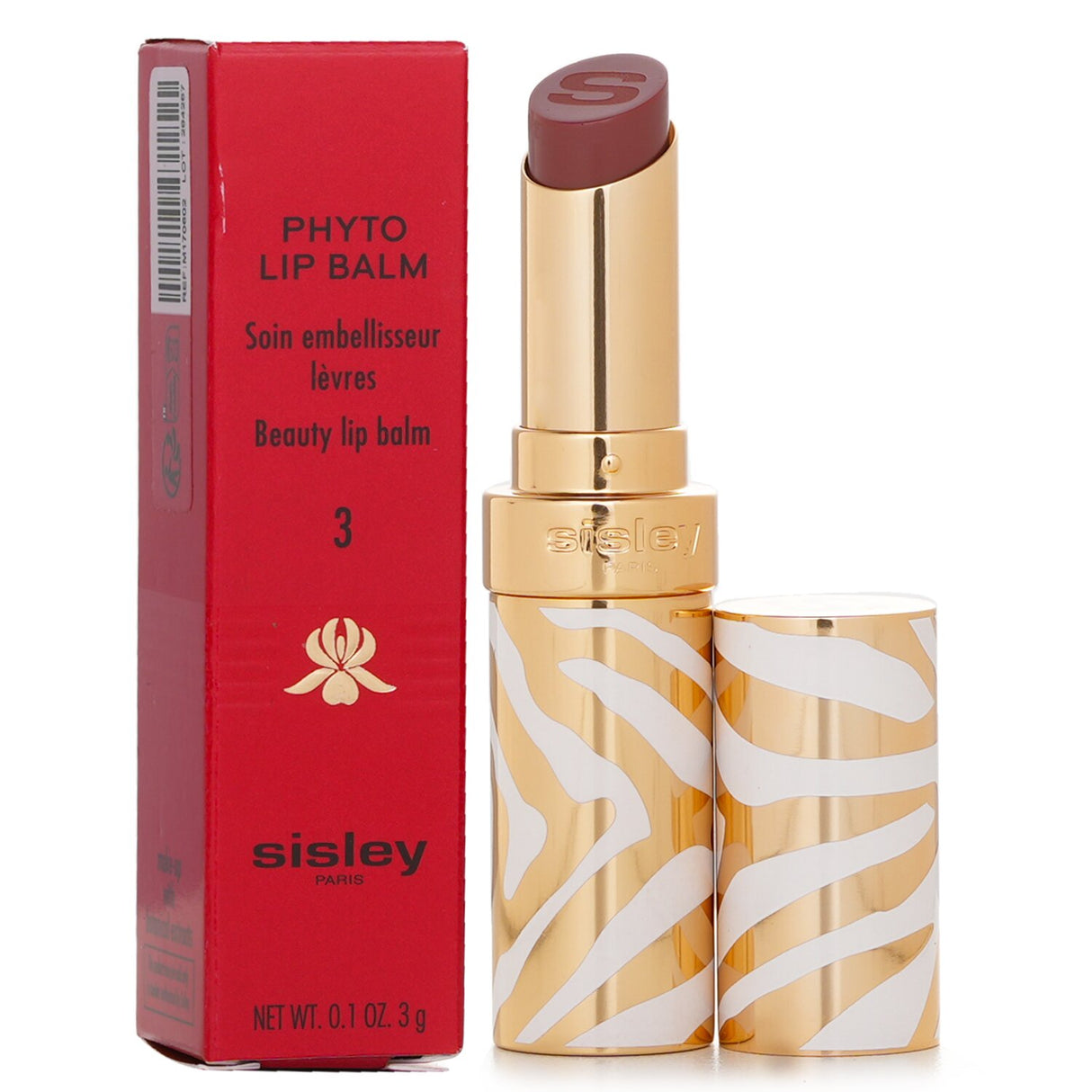 Sisley - Phyto Beauty Lip Balm - # 3 Crush - 3g/0.1oz
