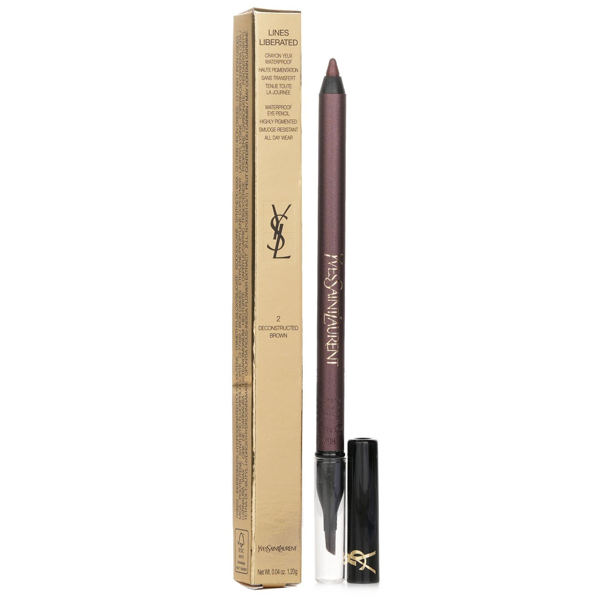 Yves Saint Laurent - Lines Liberated Waterproof Eye Pencil - # 02 Deconstructed
