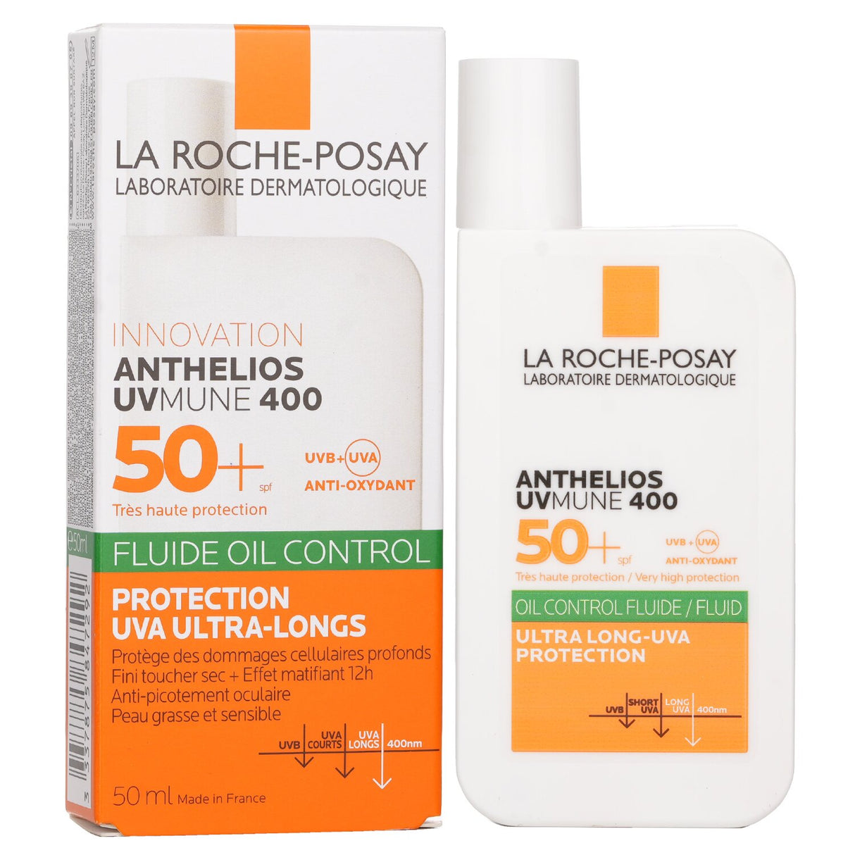 La Roche Posay - Anthelios UVMune 400 Oil-Control Fluid SPF50 - 50ml