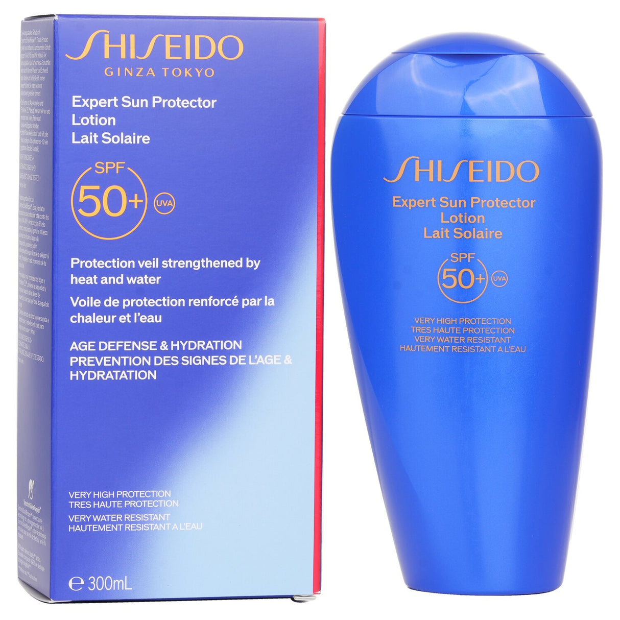 Shiseido Expert Sun Protector Lotion SPF 50 (For Face & Body) 300ml