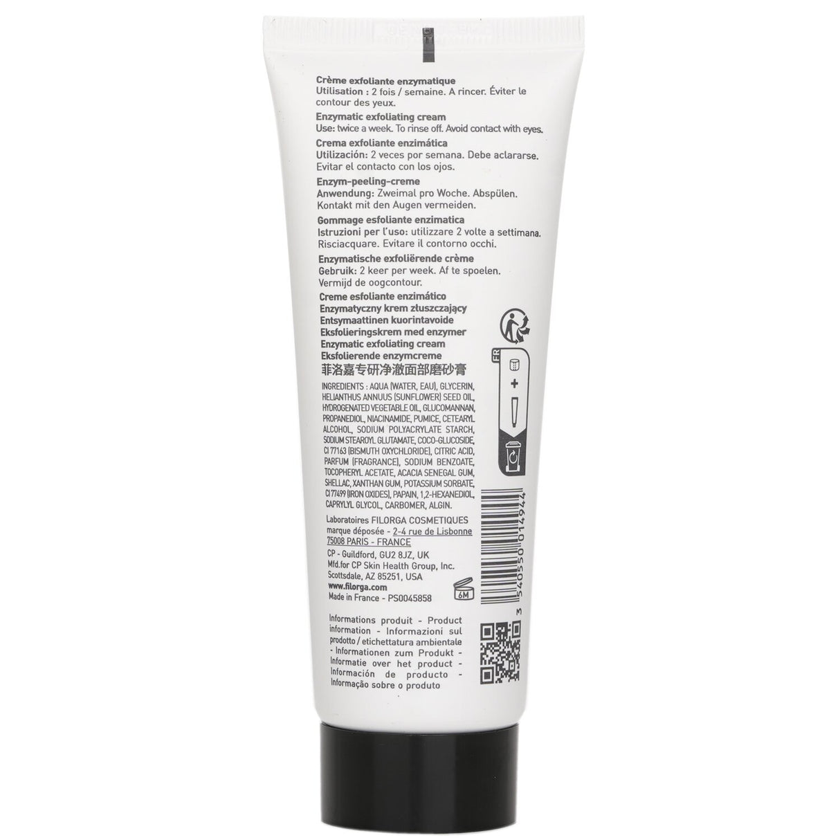 Filorga Skin Prep Enzymatic Exfoliating Cream 75ml/2.53oz