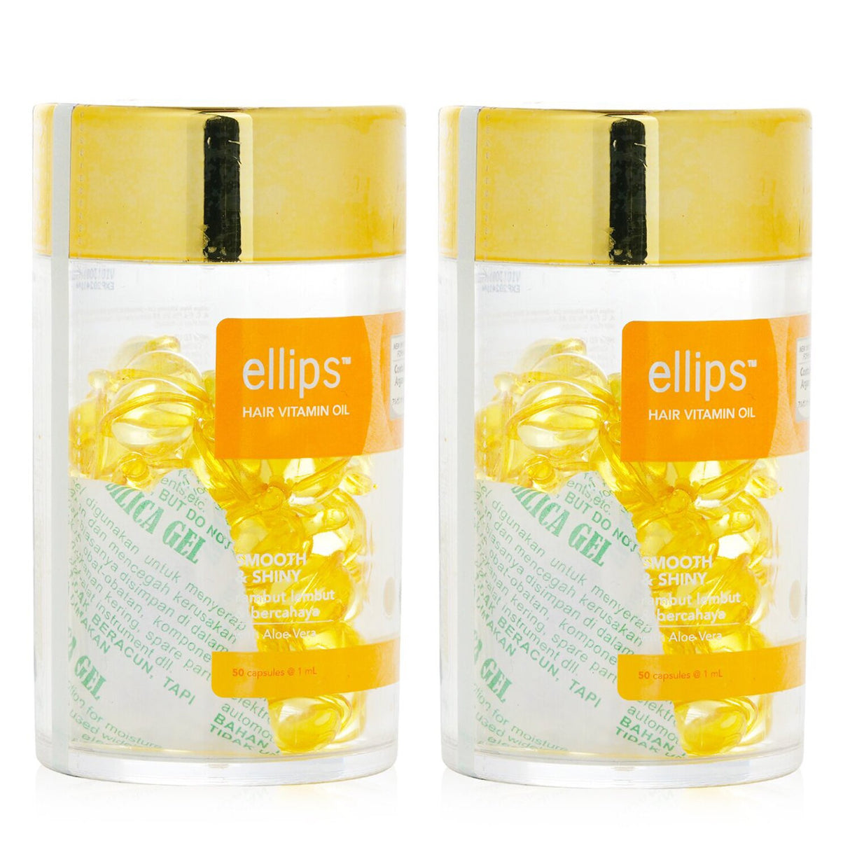 Ellips - Hair Vitamin Oil - Smooth & Shiny Duo Set - 2x50capsules