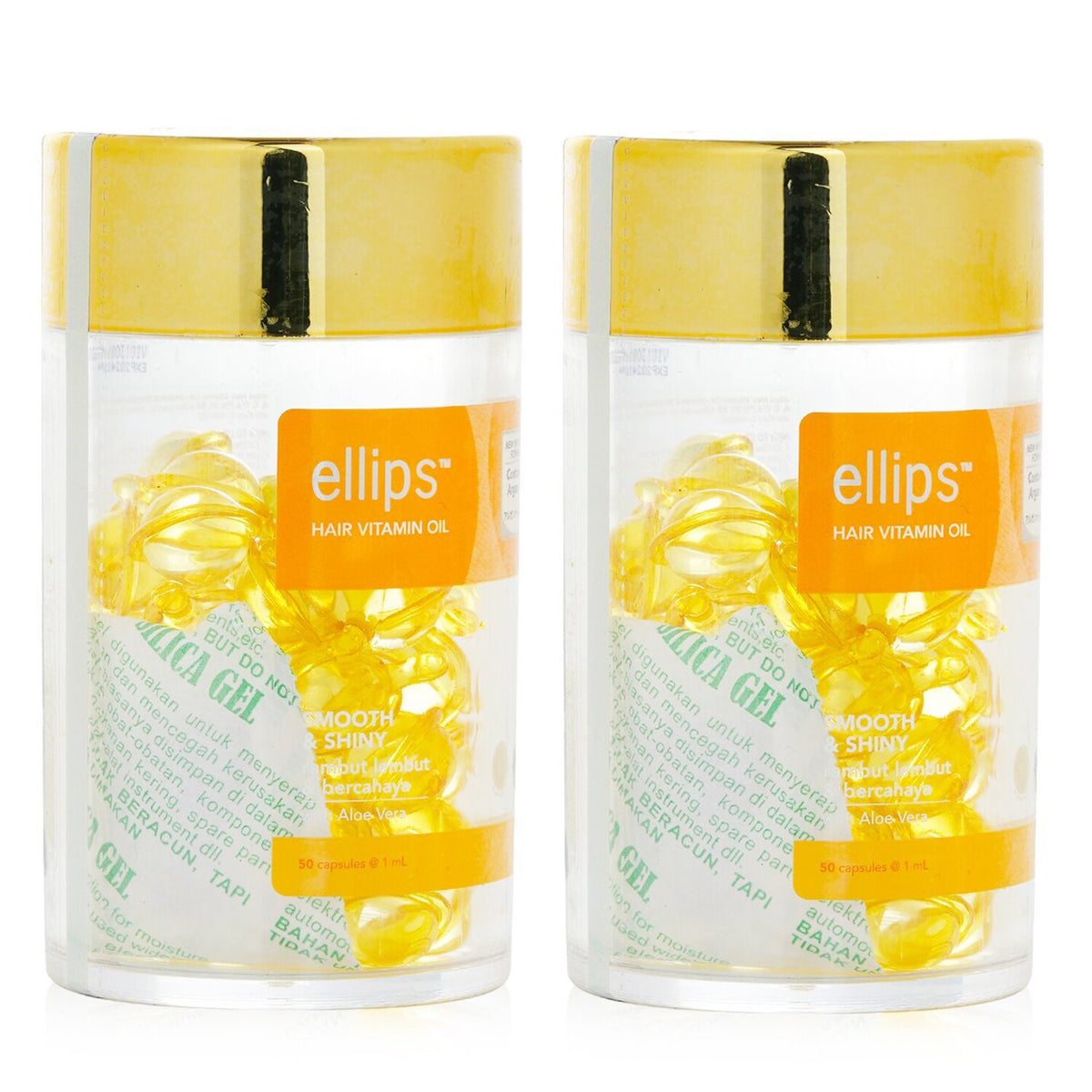 Ellips - Hair Vitamin Oil - Smooth & Shiny Duo Set - 2x50capsules