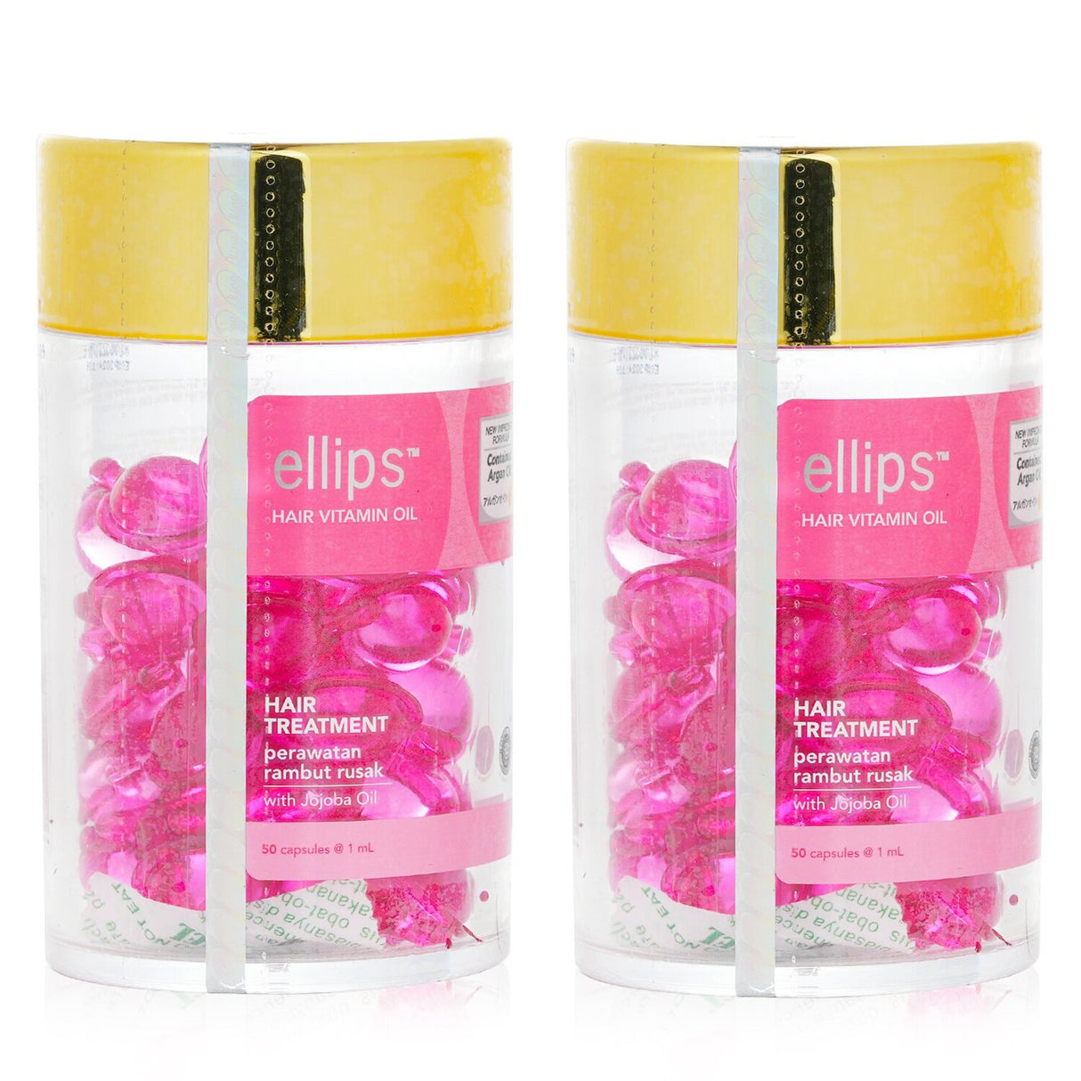 Ellips - Hair Vitamin Oil - Hair Treatment Duo - 2x50capsules