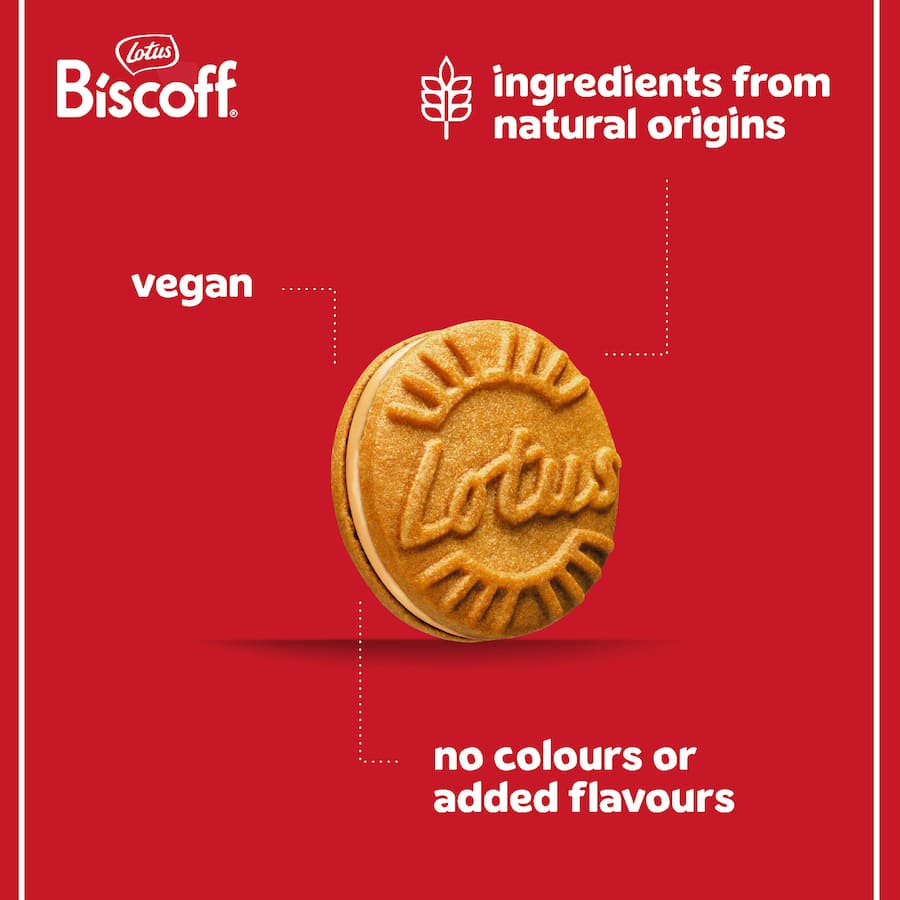 Lotus Biscoff Creme Filled Biscuits - 110g