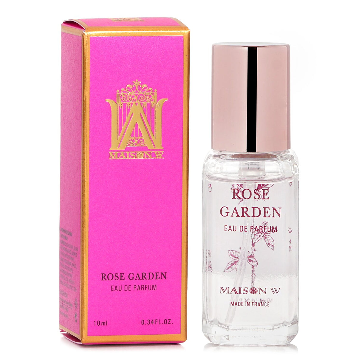 Maison W Rose Garden Eau De Parfum Spray 10ml/0.34oz