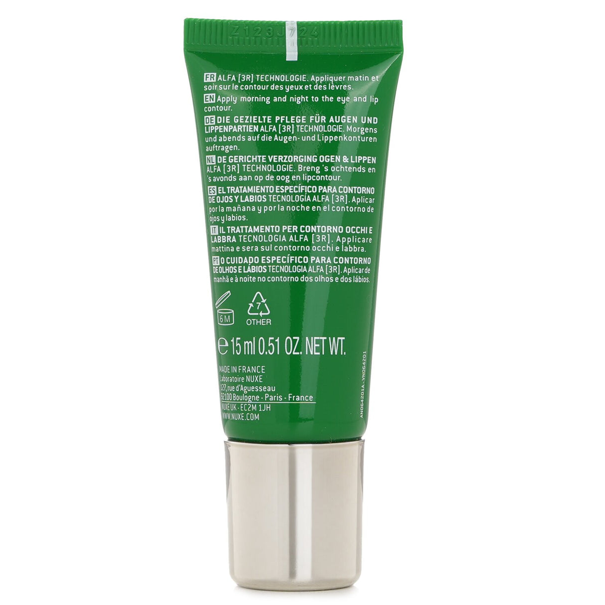 Nuxe Nuxuriance Ultra The Eye And Lip Contour Cream 15ml