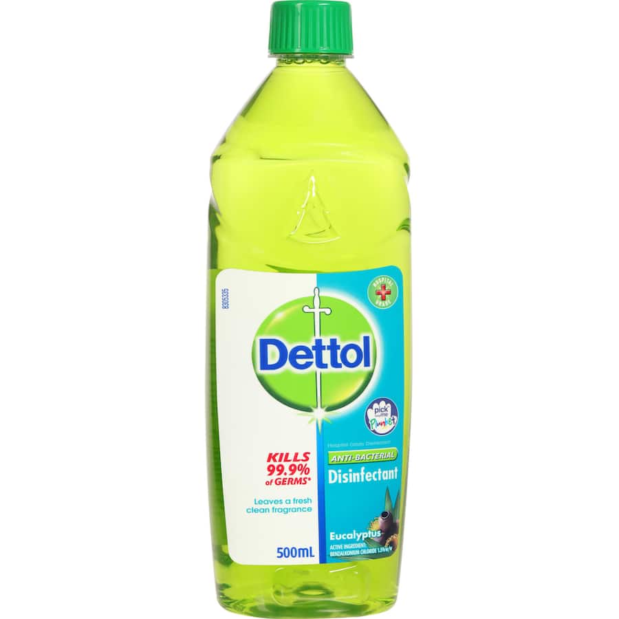 Dettol Antibacterial Disinfectant Cleaning Liquid Eucalyptus 500mL