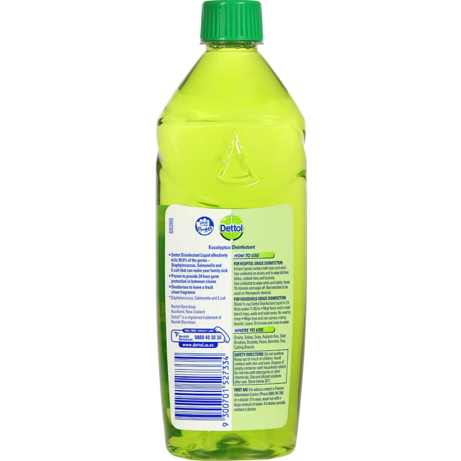 Dettol Antibacterial Disinfectant Cleaning Liquid Eucalyptus 500mL