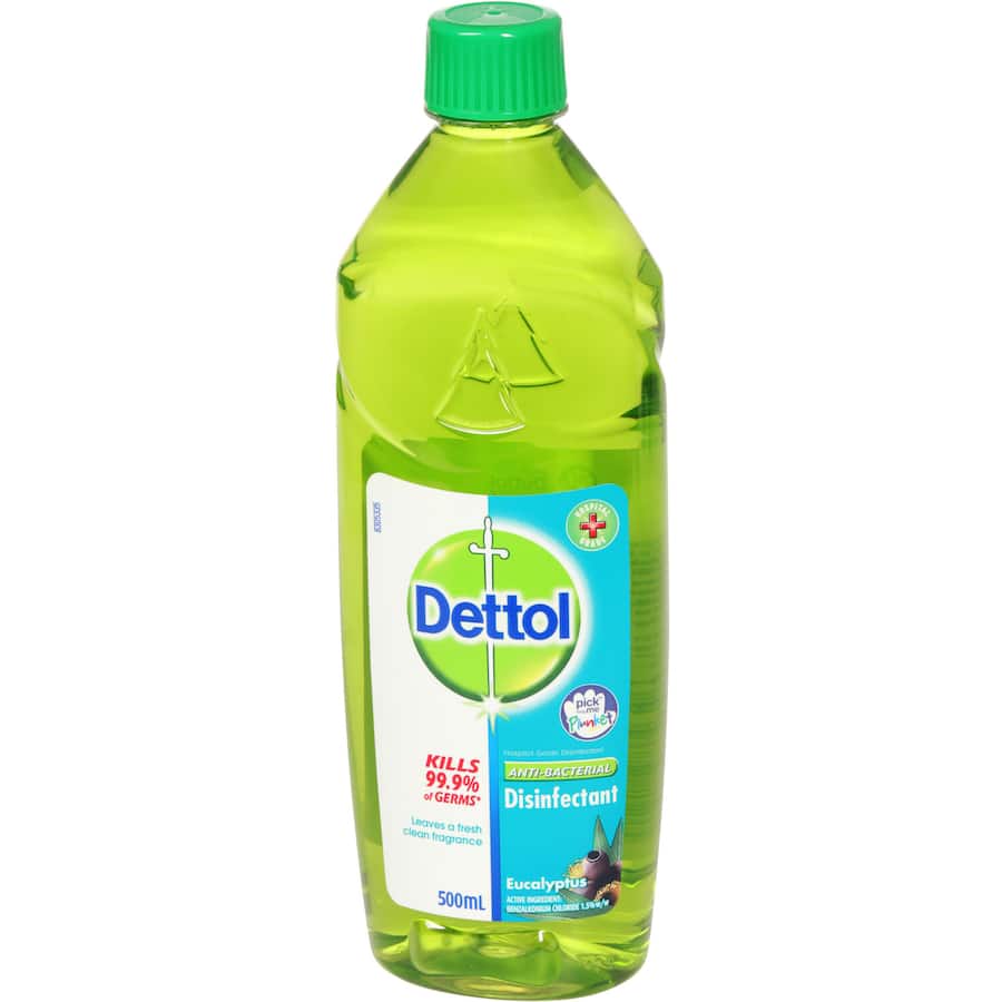 Dettol Antibacterial Disinfectant Cleaning Liquid Eucalyptus 500mL