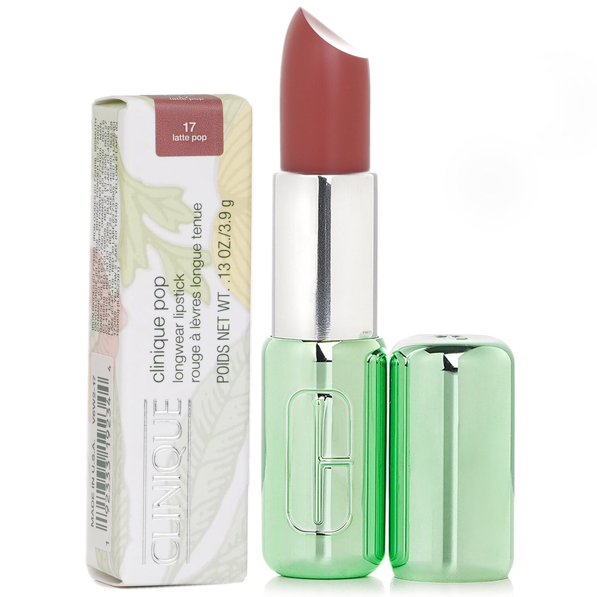Clinique Pop Longwear Lipstick Matte - # 17 Latte Pop 3.9g/0.13oz