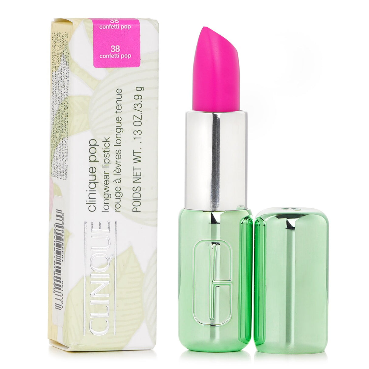 Clinique Pop Longwear Lipstick Satin - # 38 Confetti Pop 3.9g/0.13oz